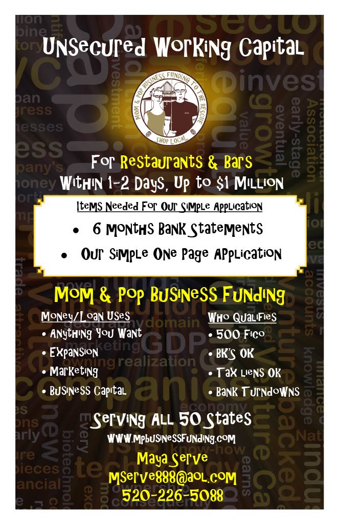 Restaurant and Bars Flyer